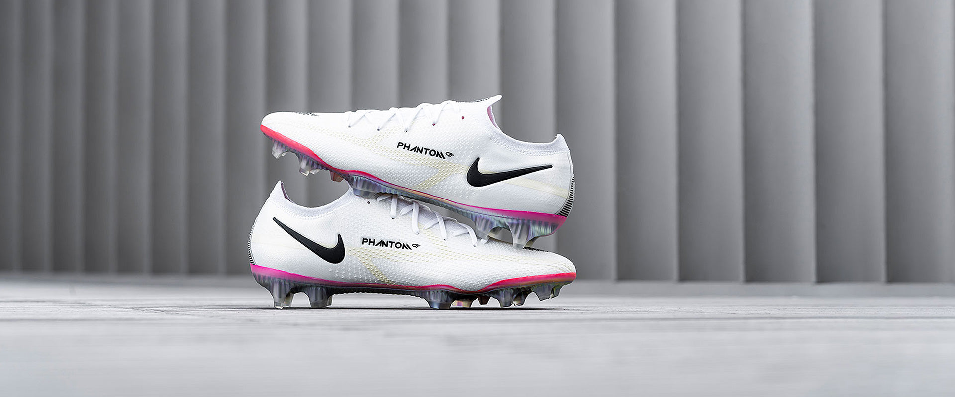 Nike Phantom GT II Elite FG - White/Black/Bright Crimson/Pink