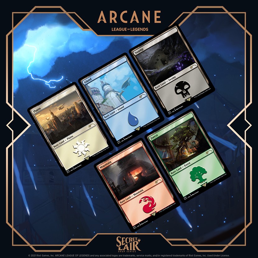 マジック：ザ・ギャザリング SECRET LAIR「X Arcane: Lands」英語版
