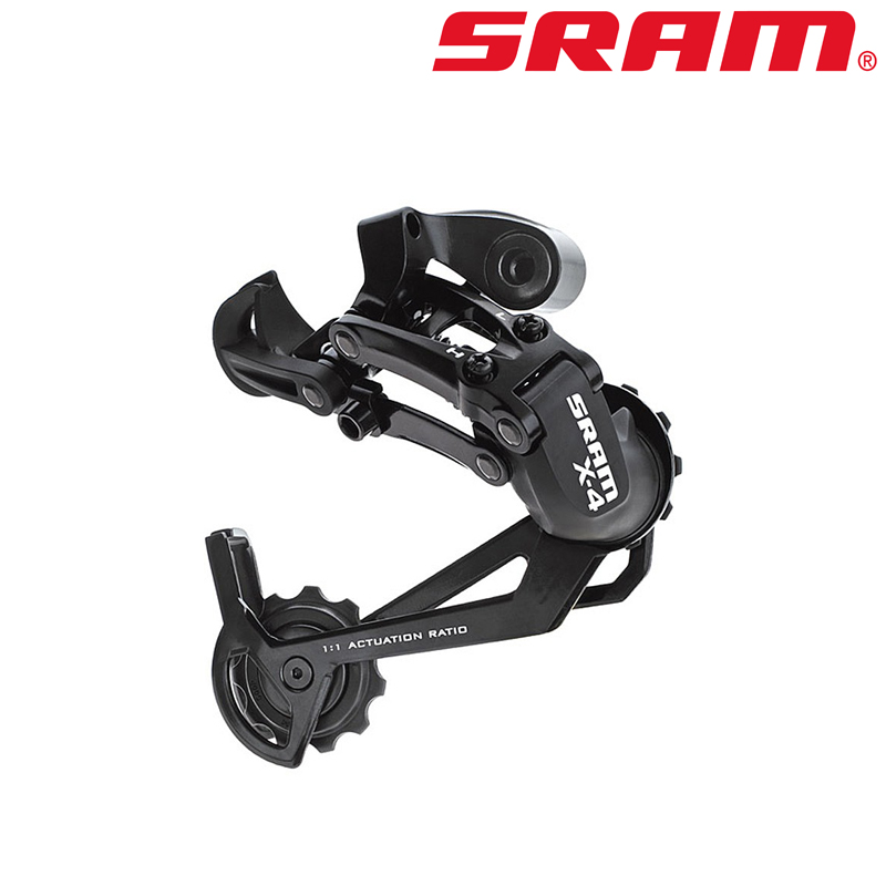 SRAM X4（スラムX4）リヤディレーラー Alminum 9/8/7S 送料無料