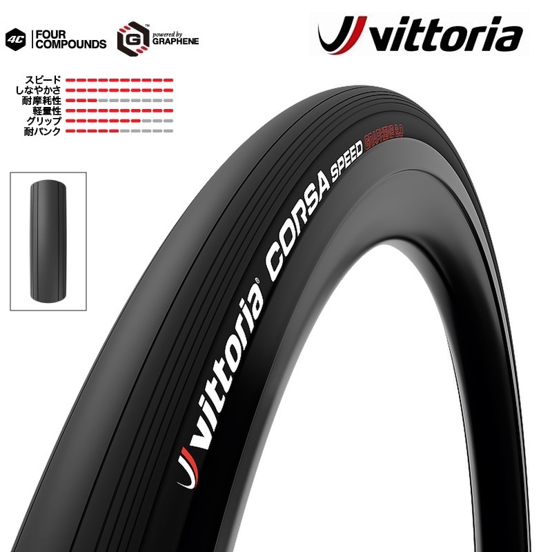 Vittoria（ヴィットリア）CORSA SPEED GRAPHENE2.0 （コルサ スピード