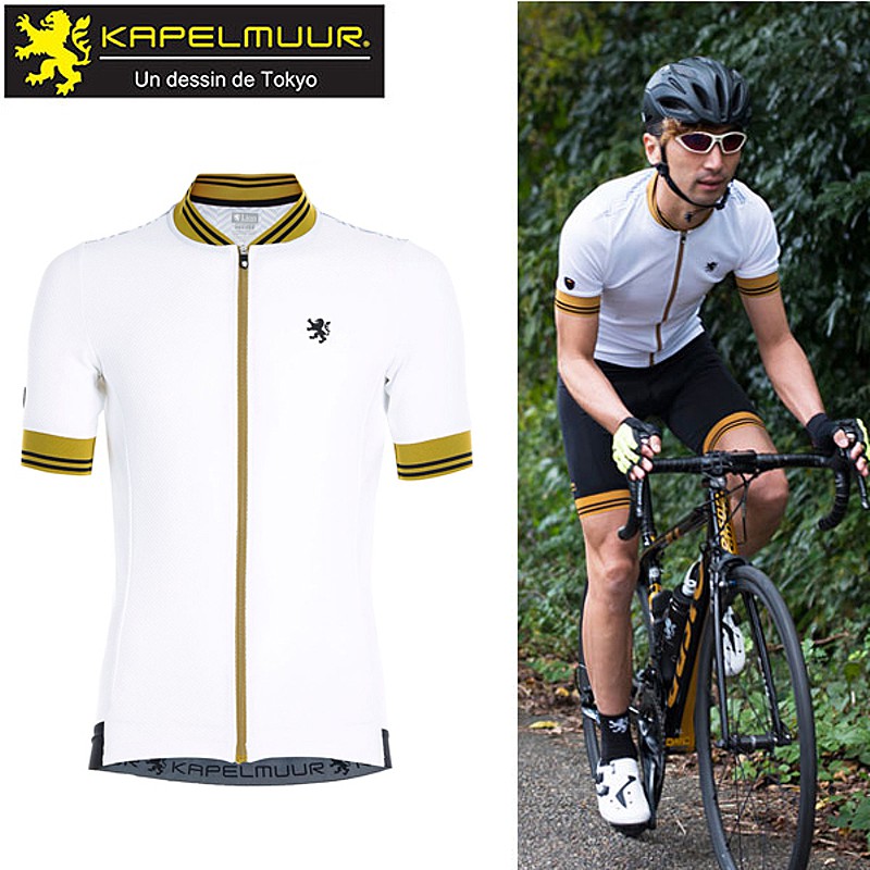 KAPELMUUR（カペルミュール） 半袖ジャージ ヘリテージ ホワイト