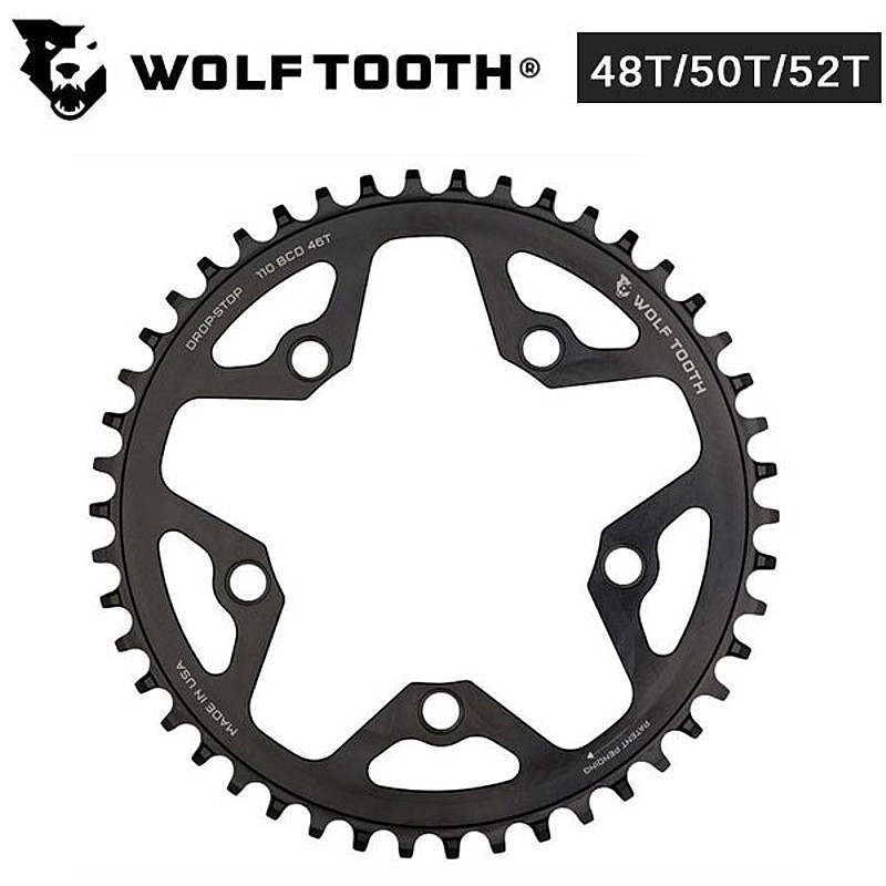 Wolftooth（ウルフトゥース）Drop stop Chainring（ドロップストップ