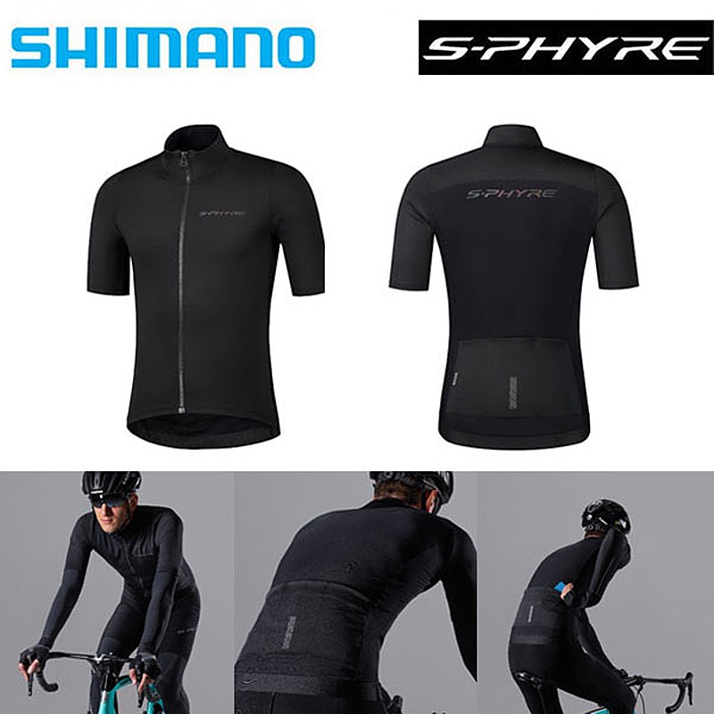 SHIMANO S-PHYRE（シマノエスファイア）SHORT SLEEVE WIND JACKET
