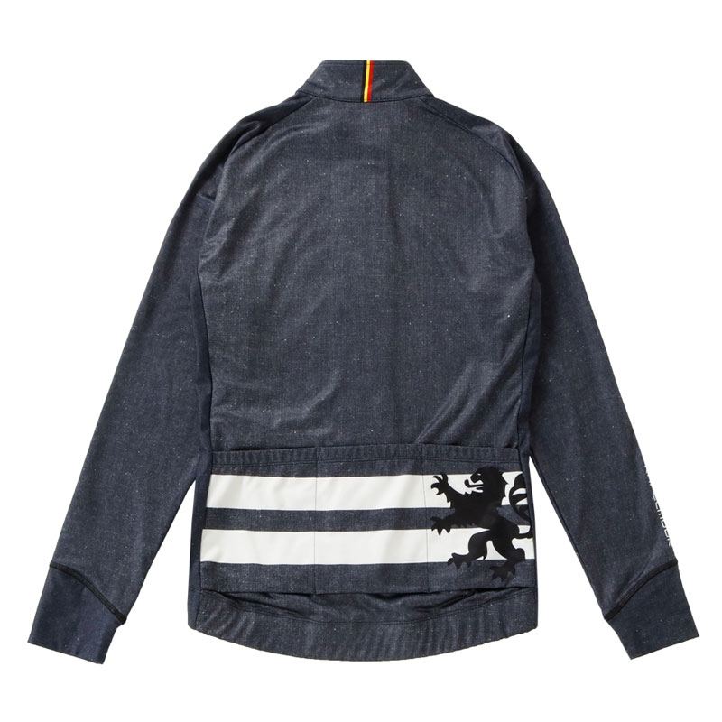 KAPELMUUR（カペルミュール）裏起毛ジャケット デニムプリント 送料無料