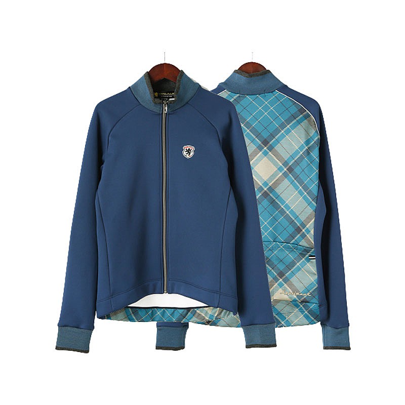 KAPELMUUR（カペルミュール）レトロジャケット ネイビーチェック