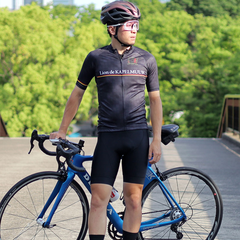 KAPELMUUR（カペルミュール）半袖ジャージ チェッカープリント