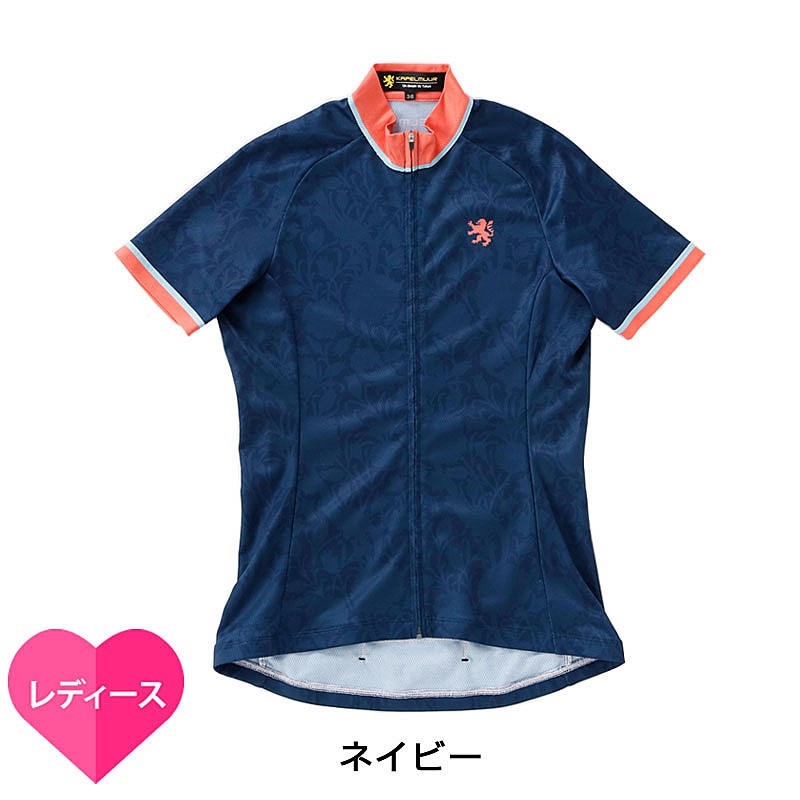 KAPELMUUR（カペルミュール）Ladies 半袖ジャージ フラワープリント