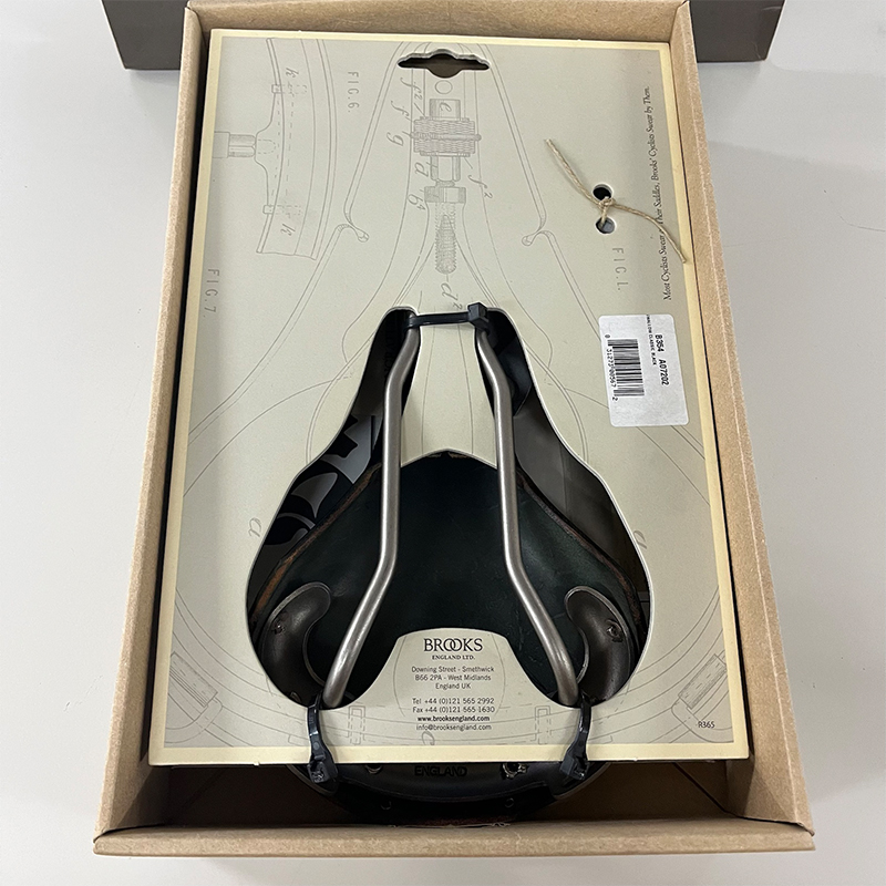 アウトレット】BROOKS（ブルックス）B15 SWALLOW TITANIUM （B15