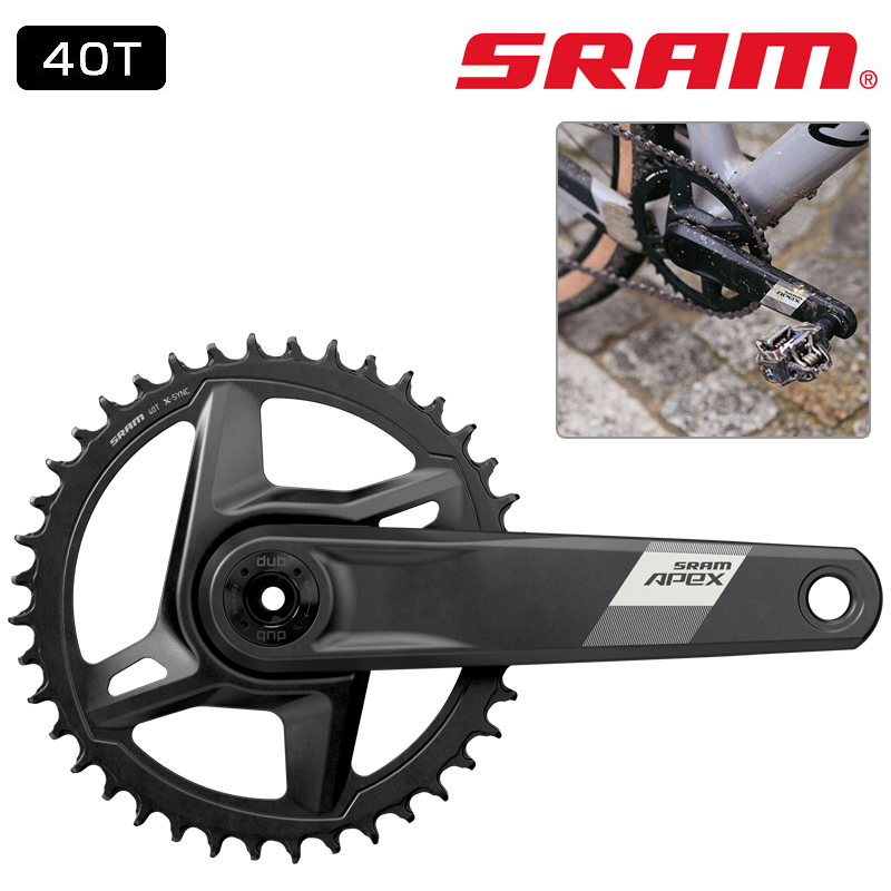 SRAM（スラム）Apex Crank Set DUB Wide 1x（エイペックスクランク
