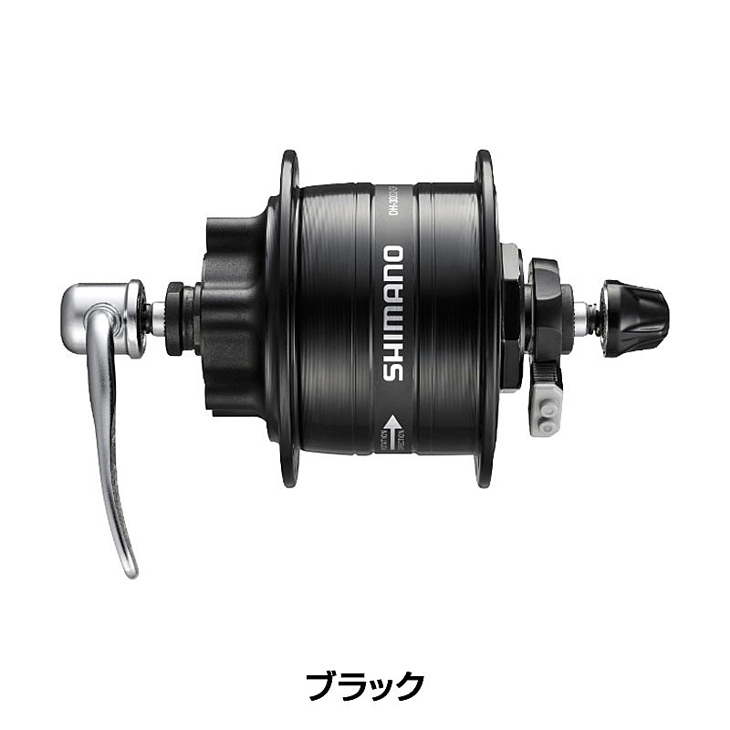SHIMANO（シマノ）DH-3D32-QR ディスクハブ ダイナモ 36H 3ワット 6