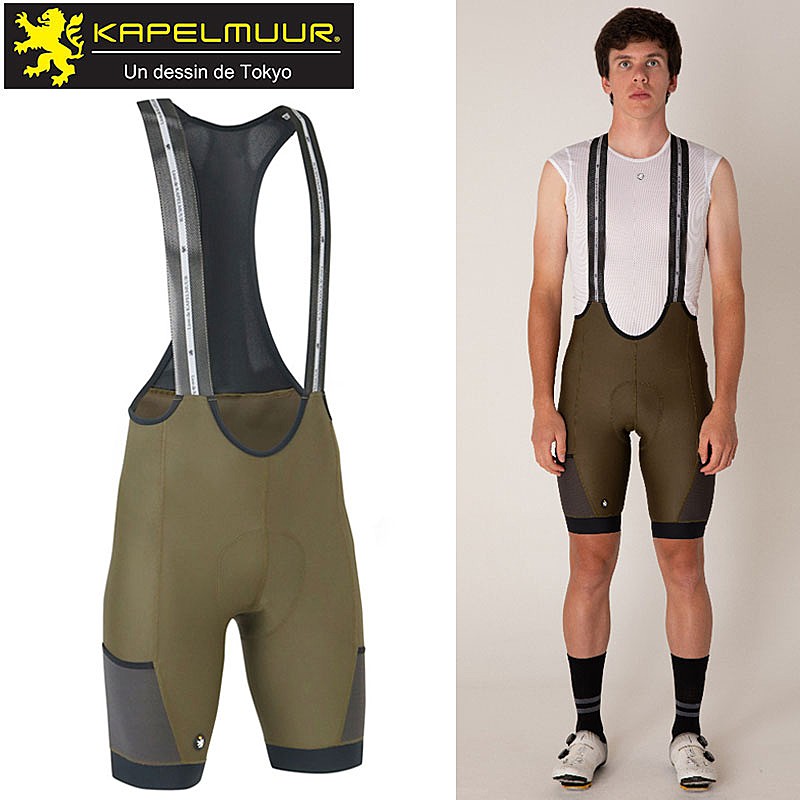 KAPELMUUR（カペルミュール）ビブショーツ クロスオーバー2 ゴールド