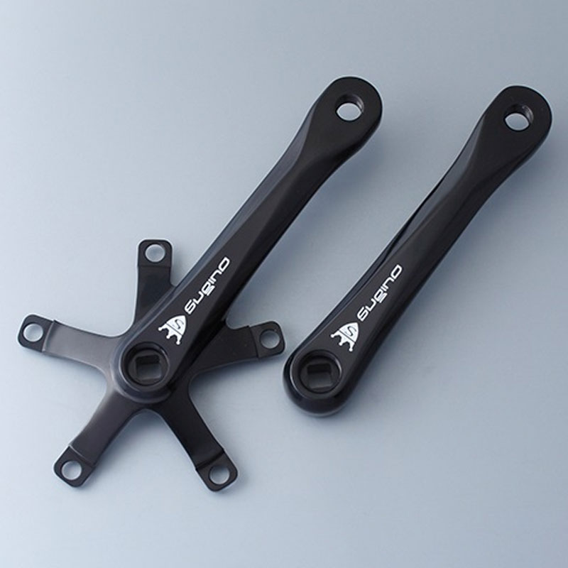 SUGINO（スギノ）RD4 クランクのみ ブラック165mm 送料無料