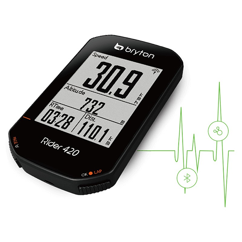 bryton（ブライトン）Rider420T ケイデンス・心拍センサー付属 送料無料
