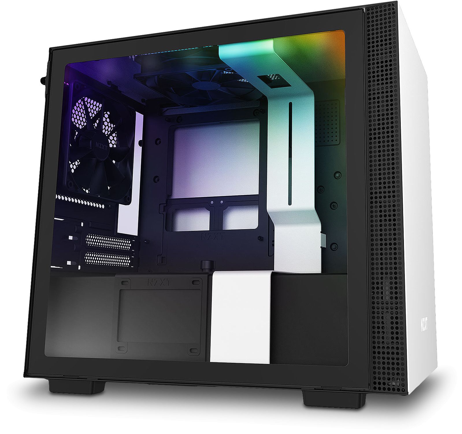 NZXT H210i Mini-ITX Cases with Lighting and Fan control