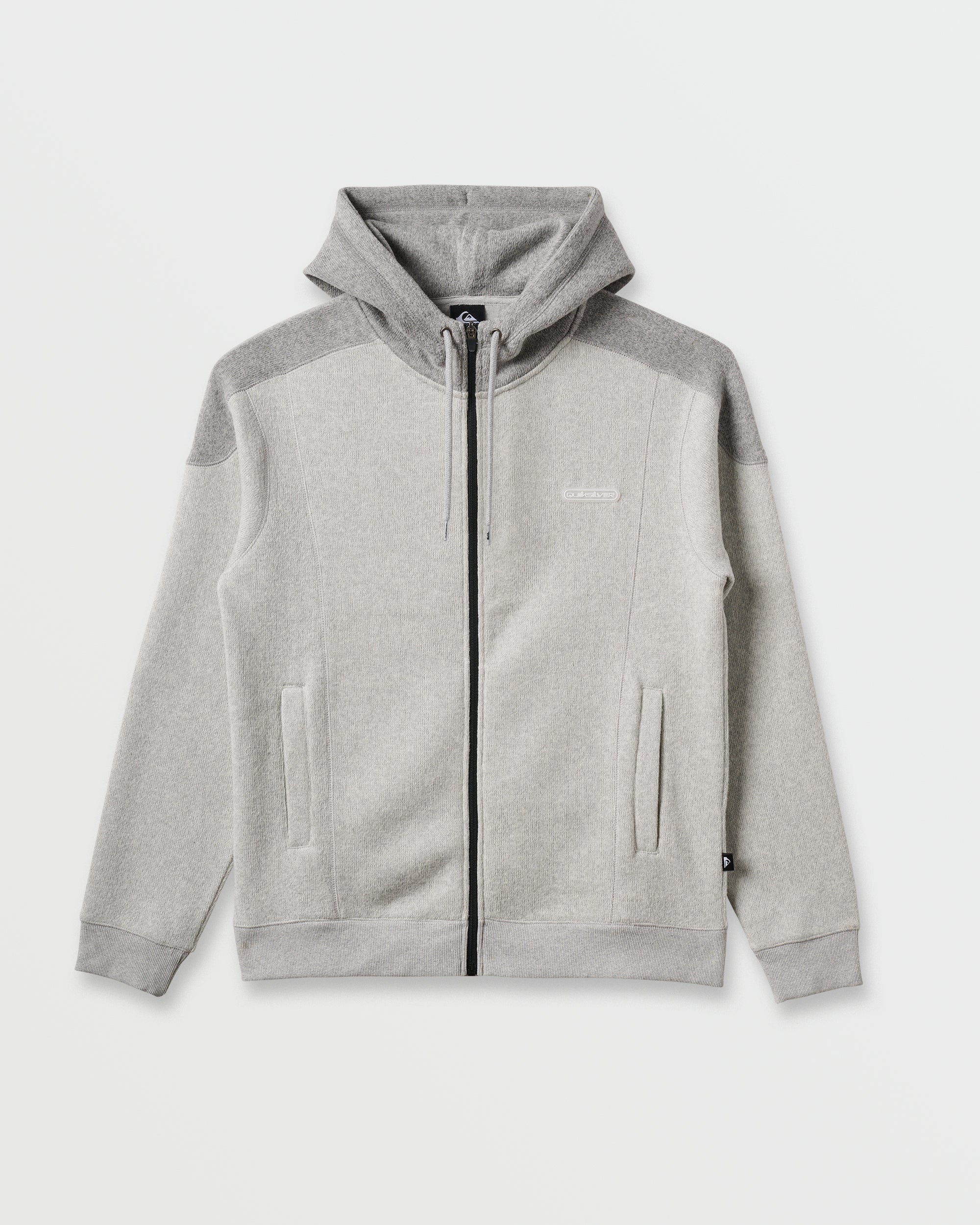 Keller Zip Hoodie - Light Gray Heather | Quiksilver