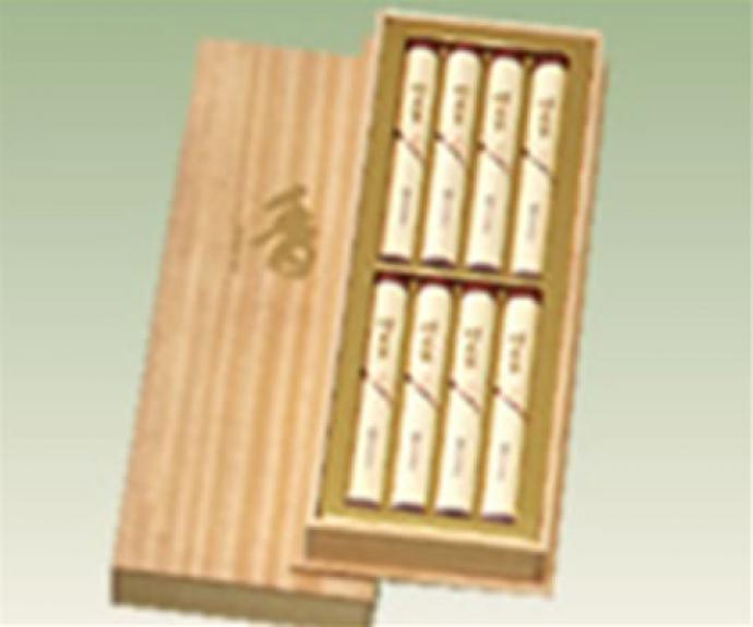 梅栄堂 好文木 進物用桐箱 短寸小8把入 3,000円までのギフト 小大黒屋商店