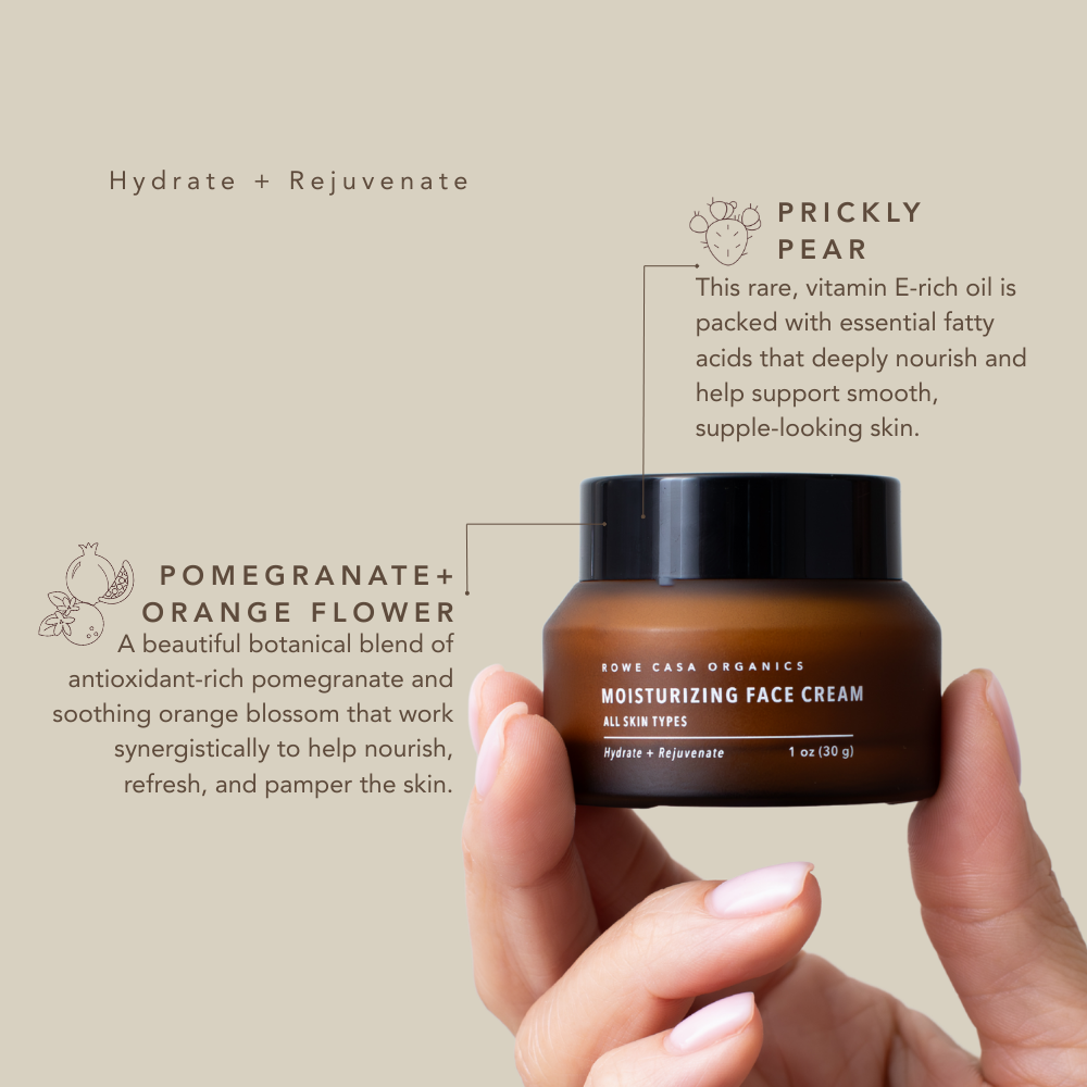 Moisturizing Face Cream | 1 oz – Rowe Casa Organics