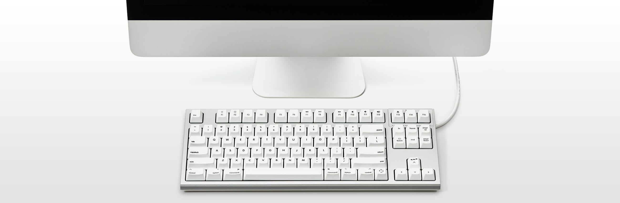 Products - REALFORCE TKL SA for Mac / R2TLSA-US4M-WH | REALFORCE