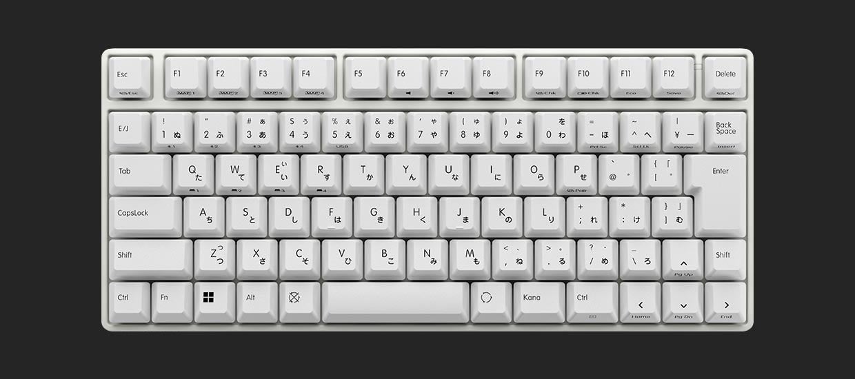 製品 : REALFORCE RC1 Keyboard / GX1 Keyboard | REALFORCE | 日本製