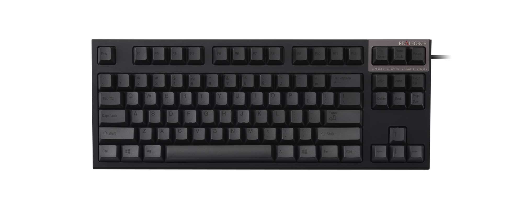 製品 : REALFORCE TKL S / R2TLS-US5-BK | REALFORCE | 日本製