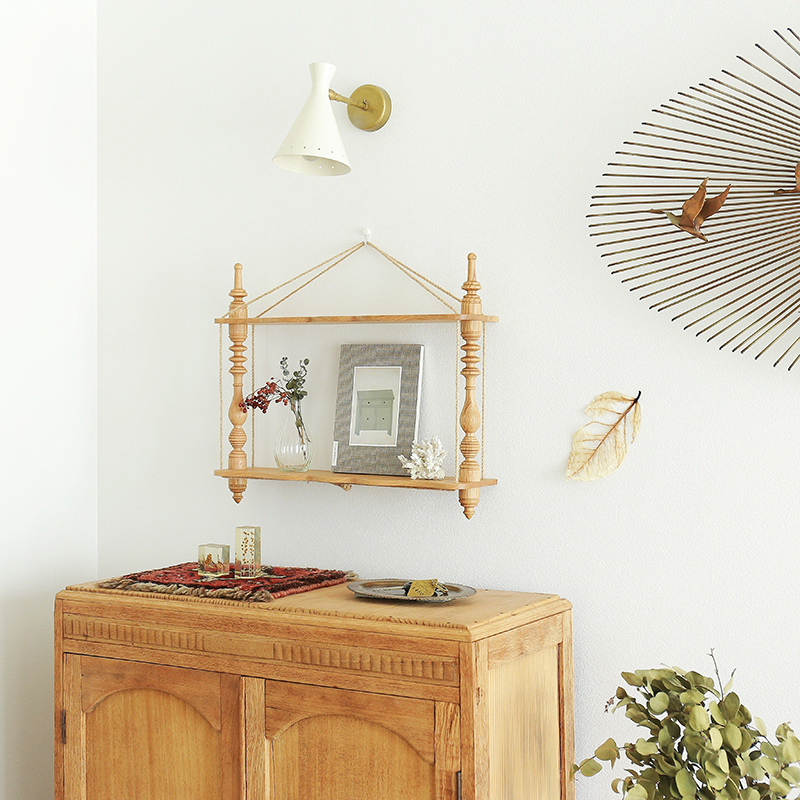 お家で使ってみた-スタッフ3名が復刻家具ウォールシェルフ H/Aを