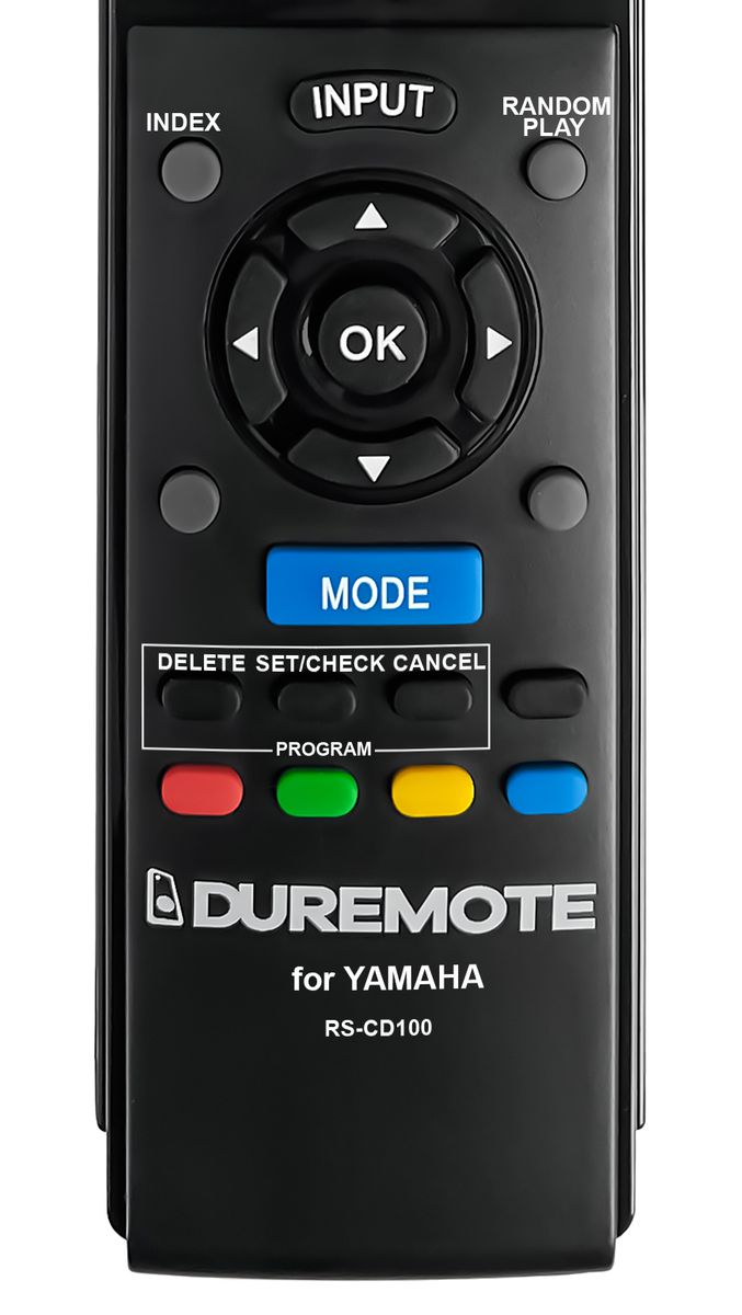 YAMAHA RS-CD100, RS-CDX10000 + TV control (mini TV) - remote