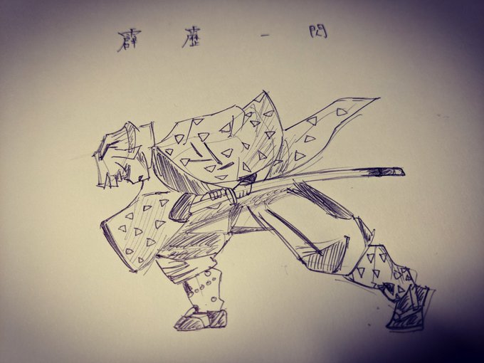 鬼滅の刃の絵を描く：善逸・炭治郎 | Remma's Laboratory