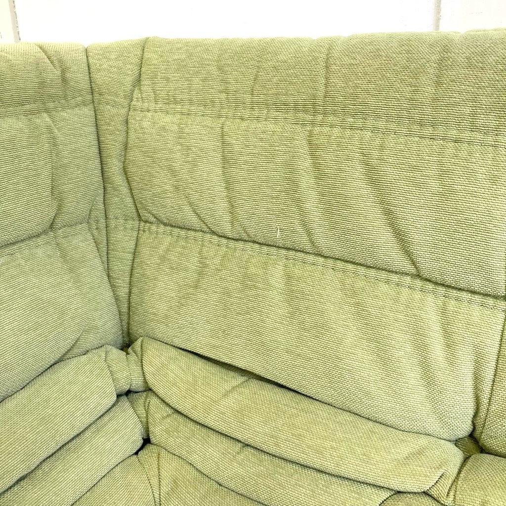リーン・ロゼ / ligne roset トーゴ コーナーソファ グリーン 中古 床座