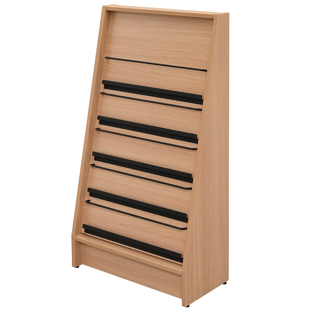 ミーツ カタログスタンドⅡ ダブル オークⅡ RFMKS2-DBOA2 | オフィス