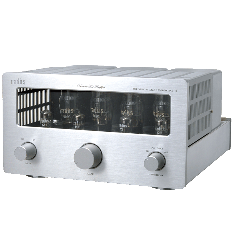 RA-VT11 ハイレゾ対応真空管アンプ - radius｜ラディウス株式会社