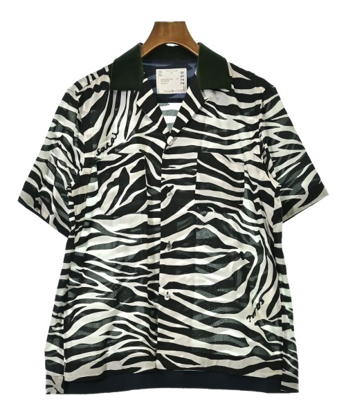 sacai（サカイ）カジュアルシャツ 黒 サイズ:1(S位) メンズ