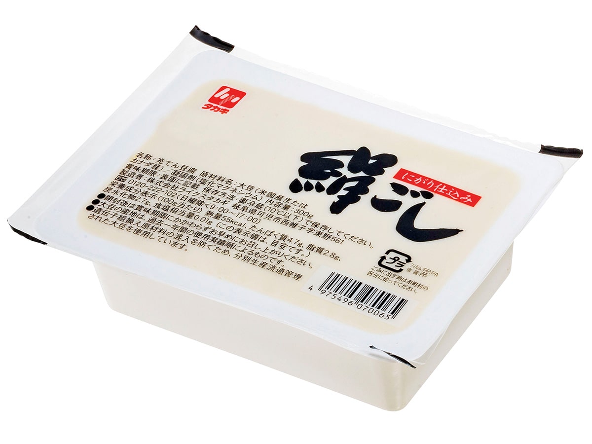 にがり充填豆腐｜充てん豆腐｜商品紹介｜株式会社ライクスタカギ