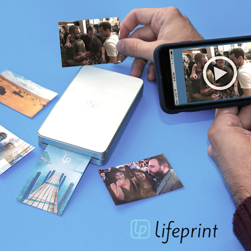 LifePrint | その場で拡張現実写真を印刷可能なプリンター「ライフ