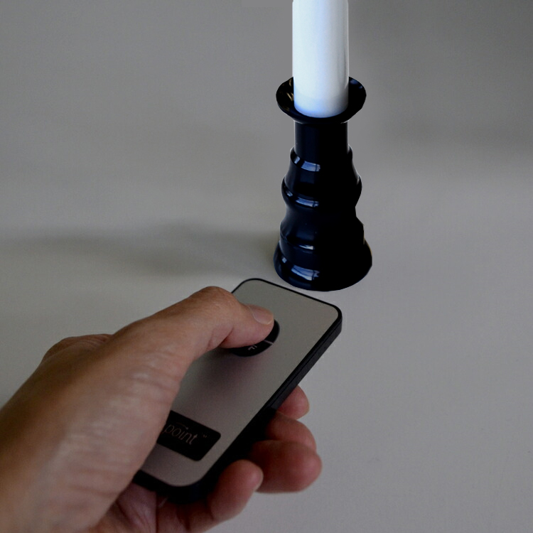 楽天市場】LEDロ−ソク「ゆらゆら2」〔1対〕【リモコン式】【一対