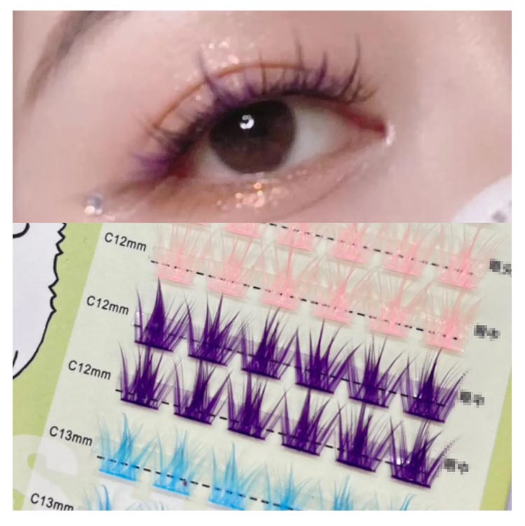 楽天市場】送料無料 部分つけまつげ ナチュラル 人气 まつげ 初心者