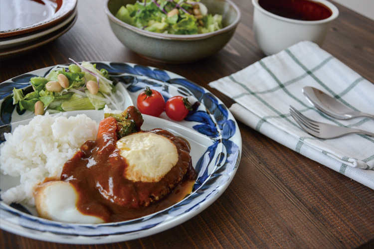 楽天市場】ランチプレート 仕切り皿 アマブロ ワンプレート 陶器 DAYS