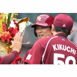 松井稼頭央選手が史上40人目の1000得点達成! - 東北楽天ゴールデン