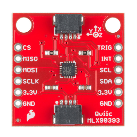 Triple Axis Magnetometer Breakout - Mlx90393 (Qwiic) - Sparkfun