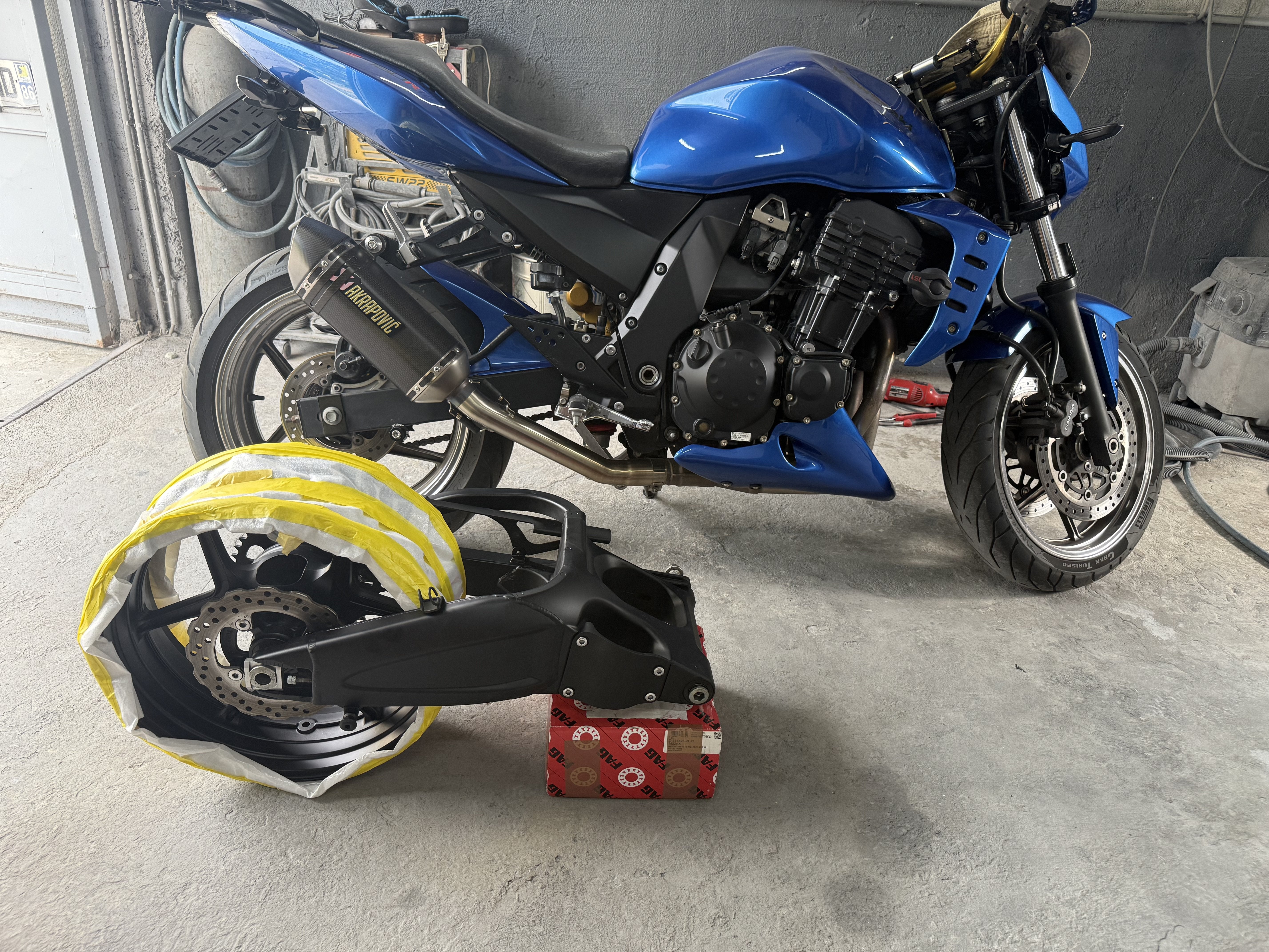 zx6r 09 rear end on z750s - done | RiderForums.com - Kawasaki