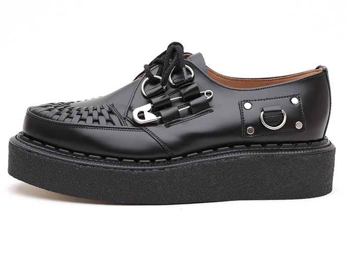 ジョージコックスSAFETYPIN SKIPTON 15426 ブラッレザー ブラック