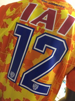 清水エスパルス2017リミテッドユニフォーム PUMA製Lサイズ 25周年記念 清水エスパルス クラブ創設25周年モデル<br>2017新ユニフォーム「17