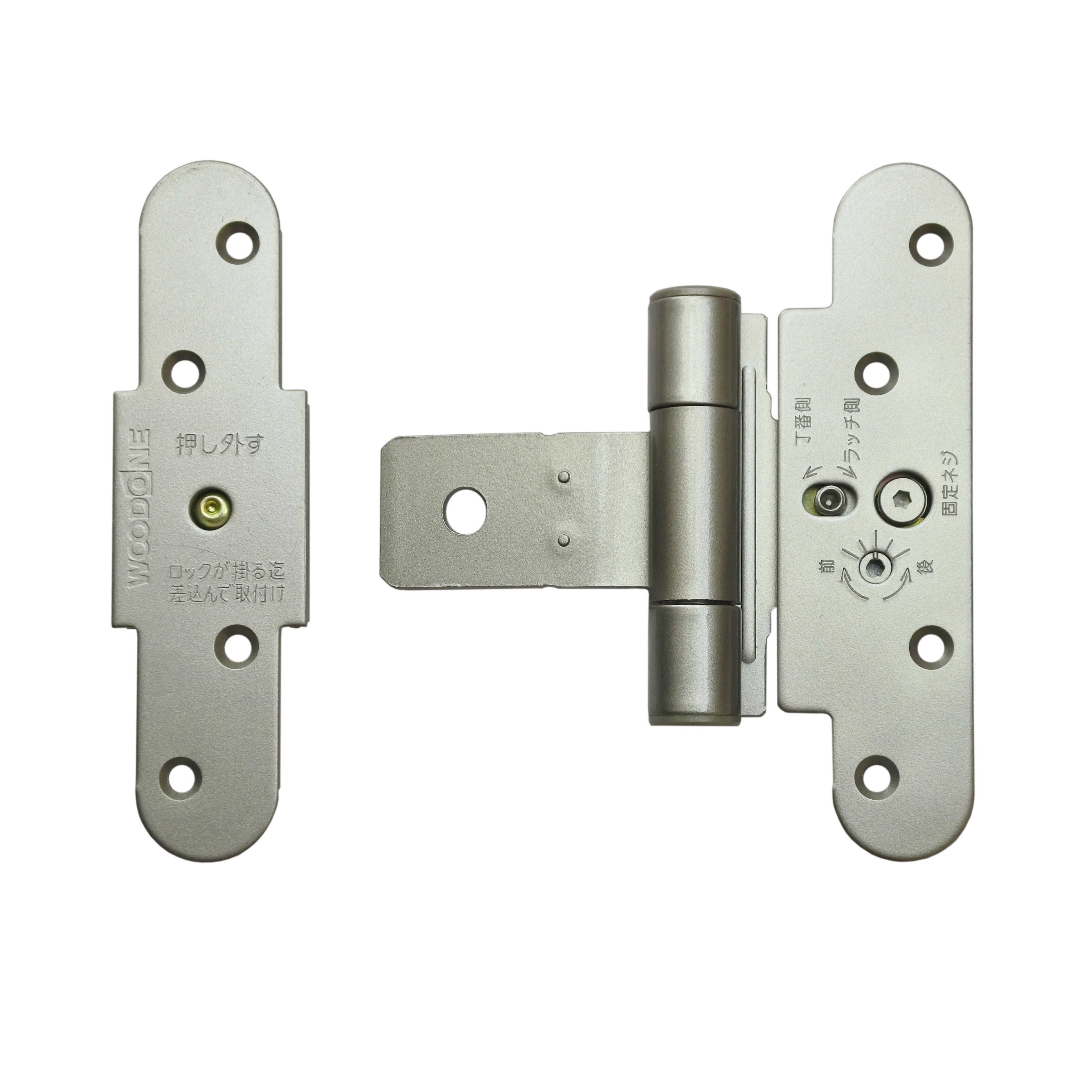 ワンタッチ丁番セット（シルバー）ロング交換用 （パーツショップ