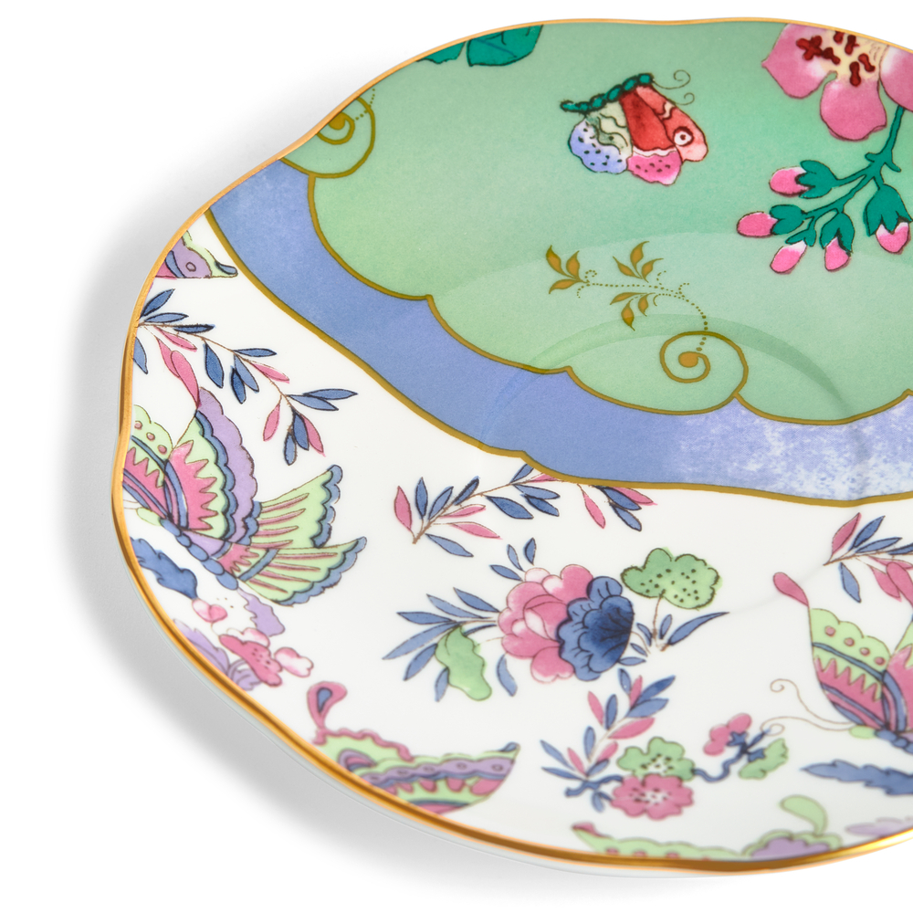 バタフライ ブルーム ティーカップ&ソーサー (グリーン)|WEDGWOOD公式