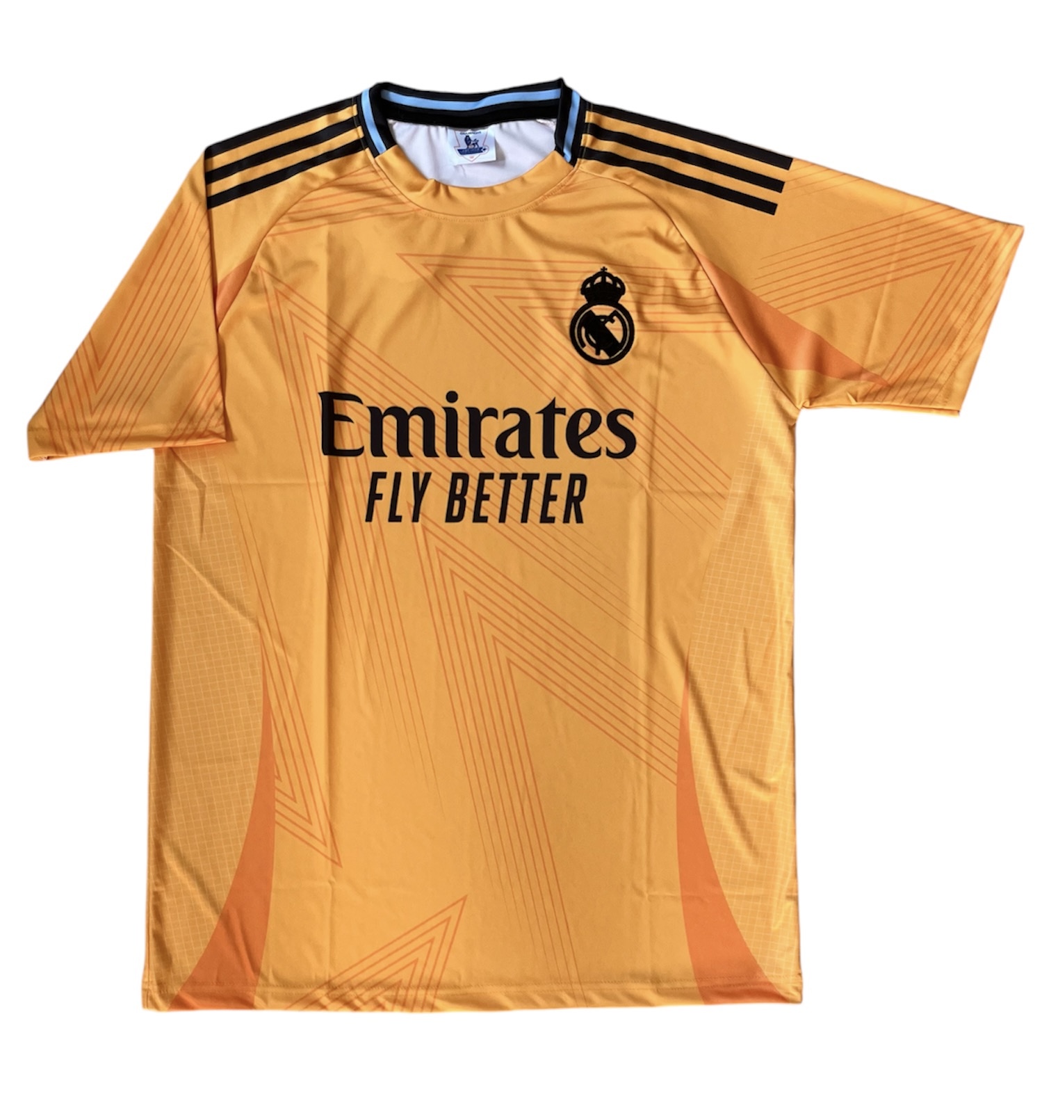 エムバペ背番号9 レアルマドリード アウェイ オレンジ 24/25 レプリカ