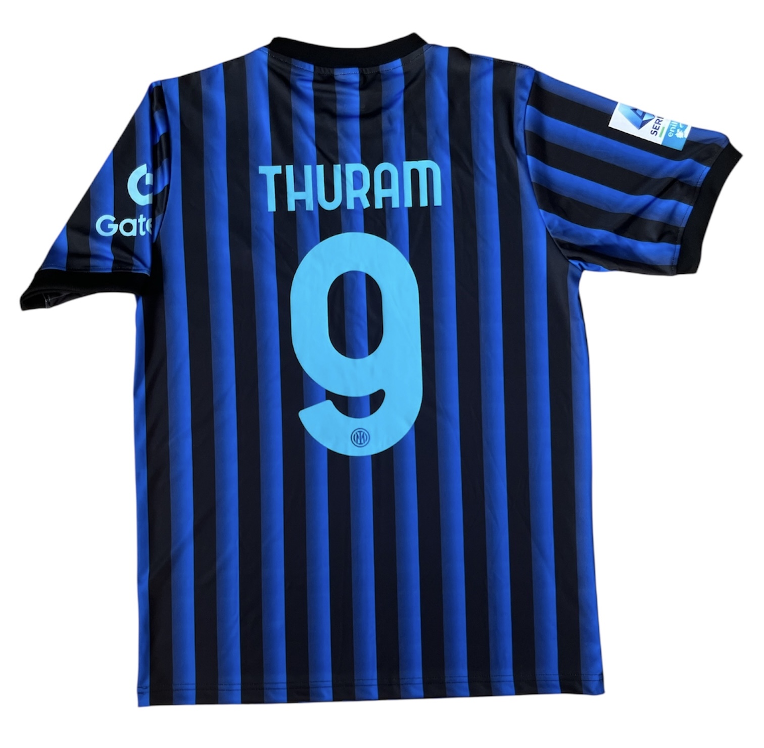 テュラム背番号9 インテル ホーム 25/26 レプリカユニフォーム セリアA