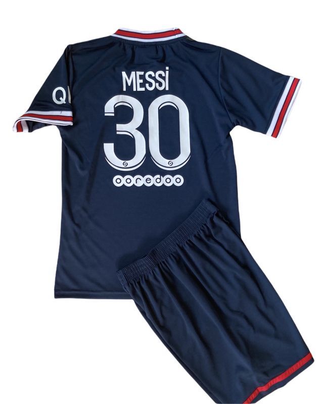 メッシ＃30 パリサンジェルマン(ホーム)21/22 子供用上下セット【即納