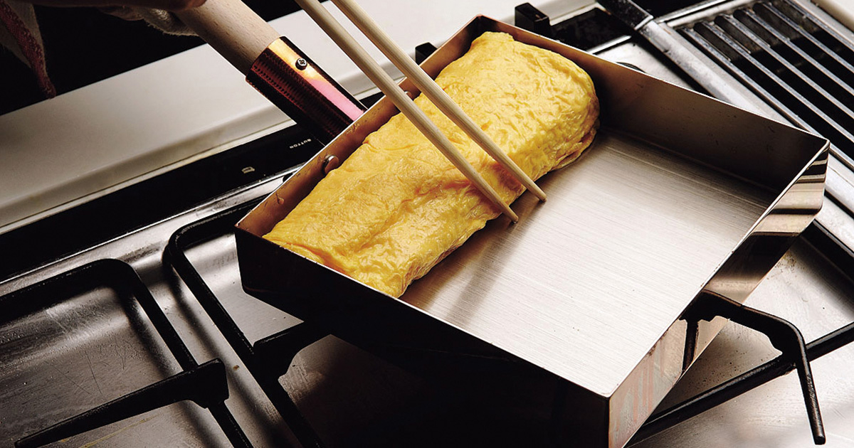 ダンチュウ（dancyu）玉子焼18×18cm(木蓋付) | 和平フレイズ株式会社