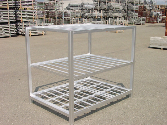 凍結棚（業務用冷凍庫ラック）｜倉庫用ラック オーダーメイド