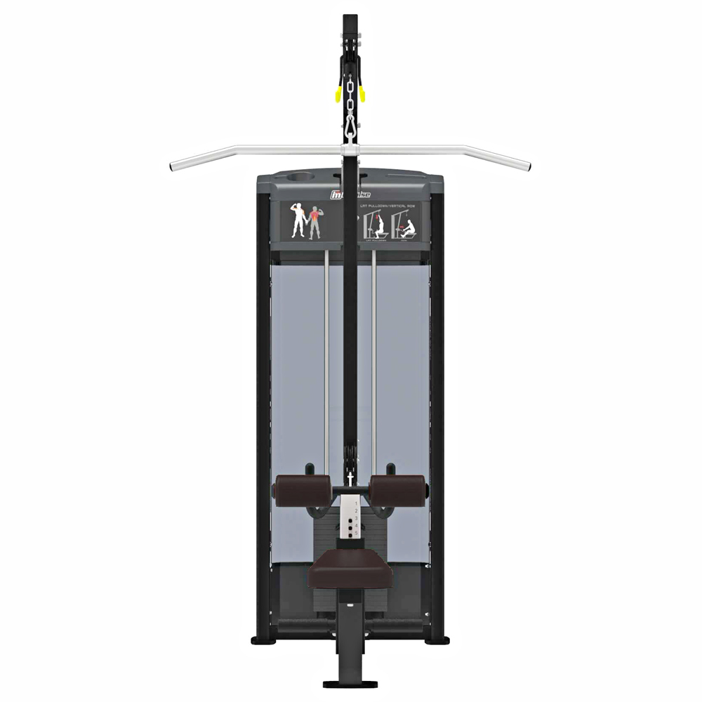 ラットプルダウン / バーティカルロー | 広背筋、僧帽筋、大円筋など