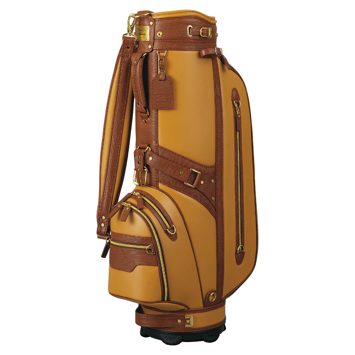 キャディバッグ】総本革WINWIN SPIRITS BAG GD Ver.[日本製] / 【公式